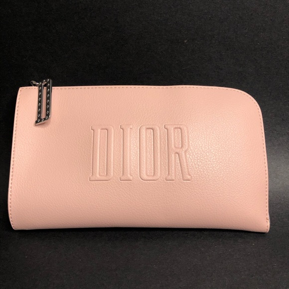 Dior Handbags - Dior Nude Pink Make Up bag/pouch clutch